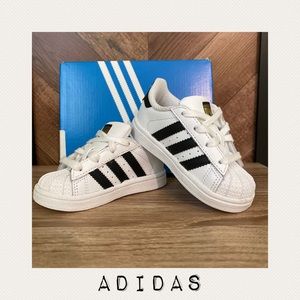 ADIDAS - Superstar Sneakers Toddler Unisex - SZ: 5